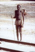 Sudan - a Dinka tribesman